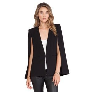 BCBG Max Azria Black Upas Cape